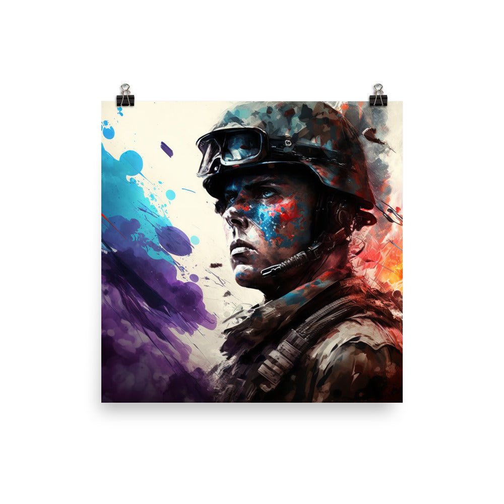 War Heroes photo paper poster - Posterfy.AI