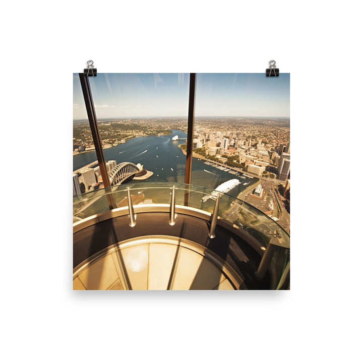 Sydney Tower Eye photo paper poster - Posterfy.AI