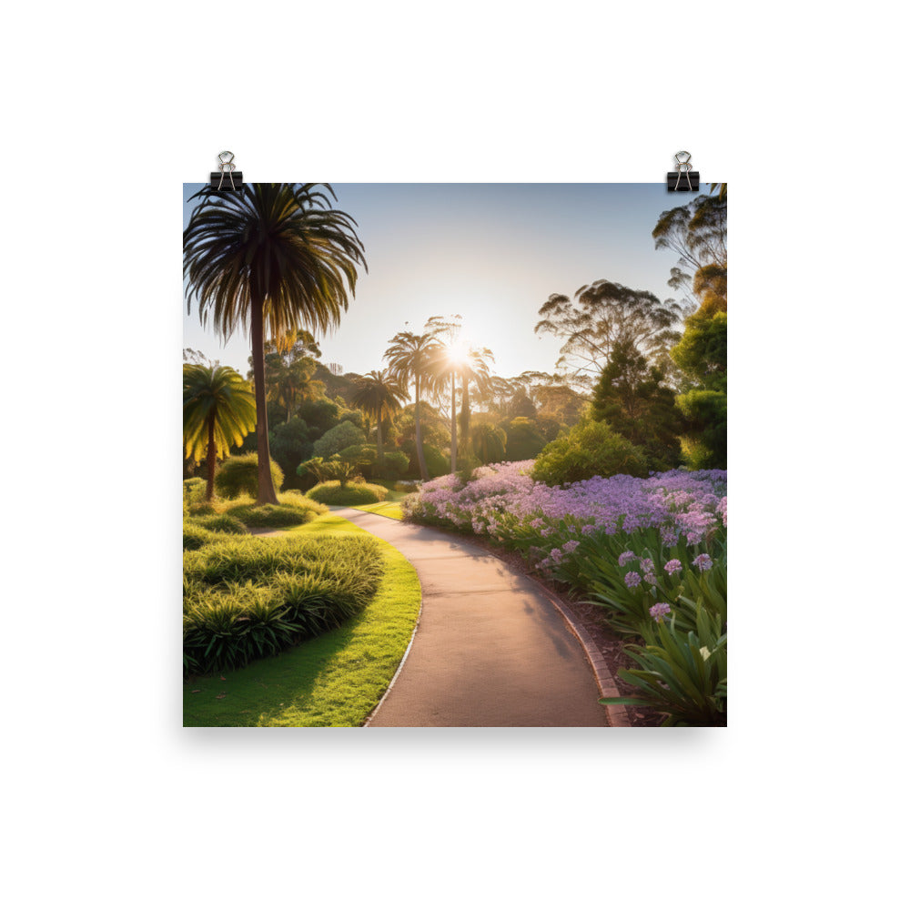 Royal Botanic Garden photo paper poster - Posterfy.AI