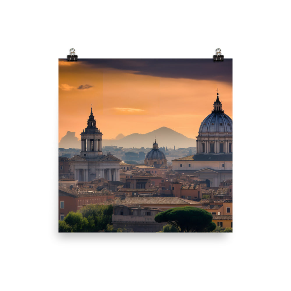 The Best of Rome photo paper poster - Posterfy.AI