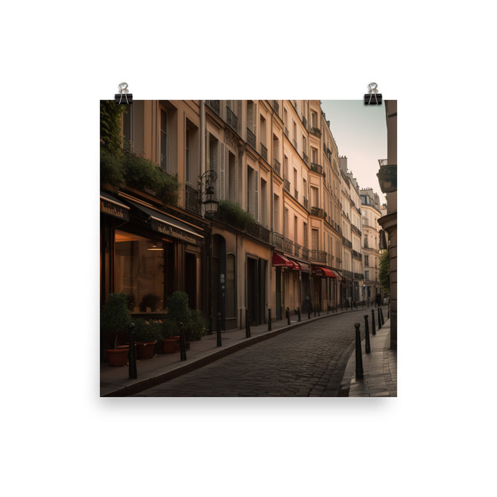 Parisian Charm photo paper poster - Posterfy.AI