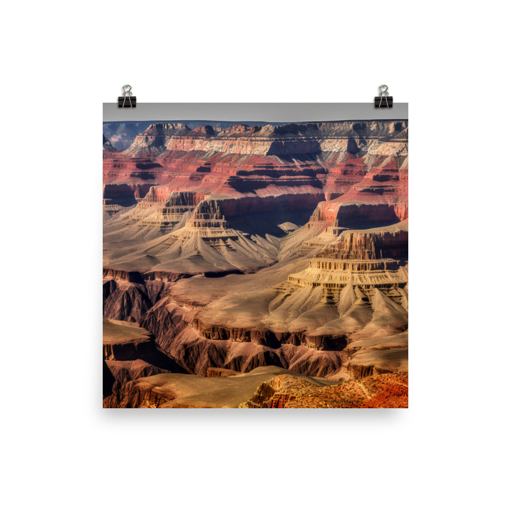 Majestic Grand Canyon photo paper poster - Posterfy.AI