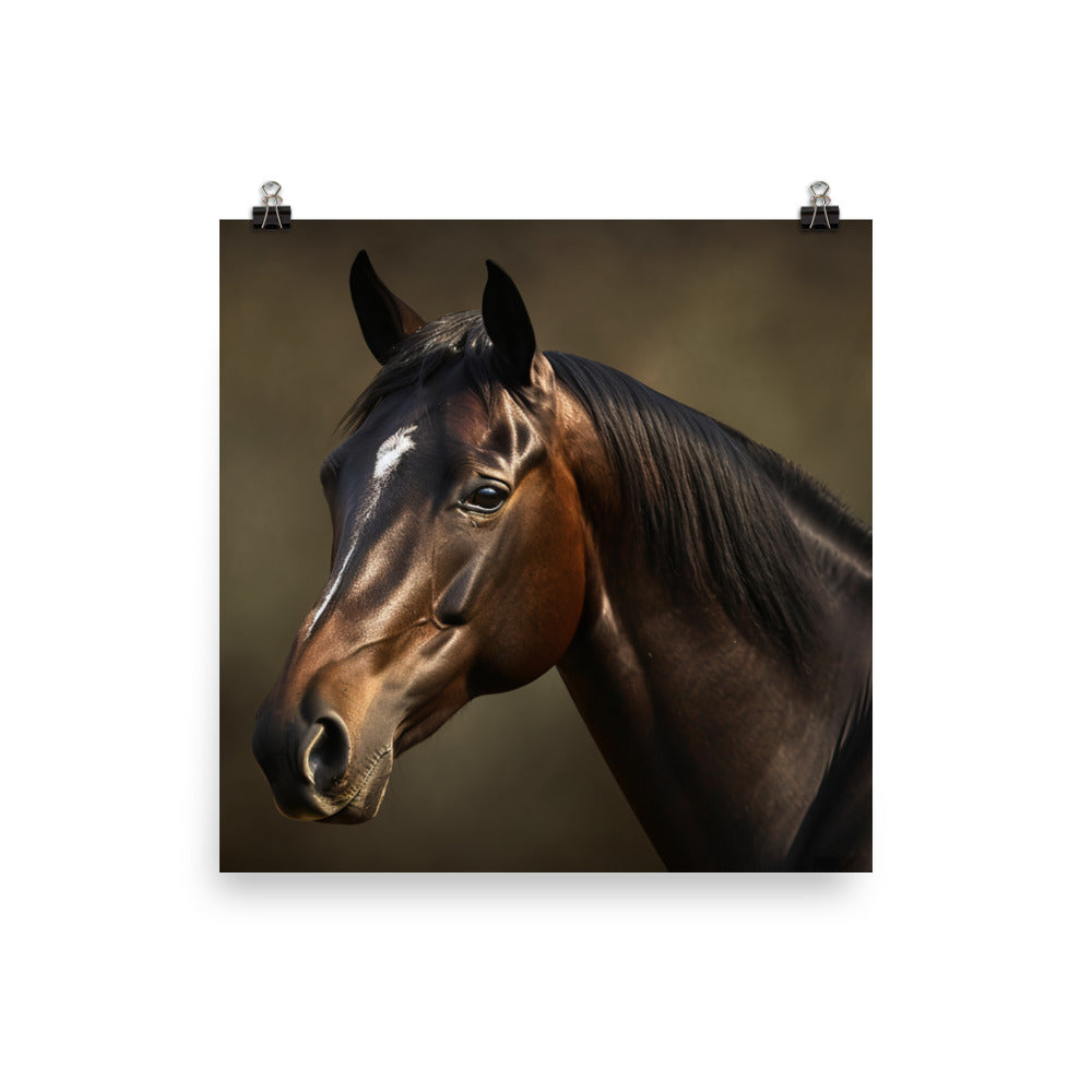 The Thoroughbred Beauty photo paper poster - Posterfy.AI