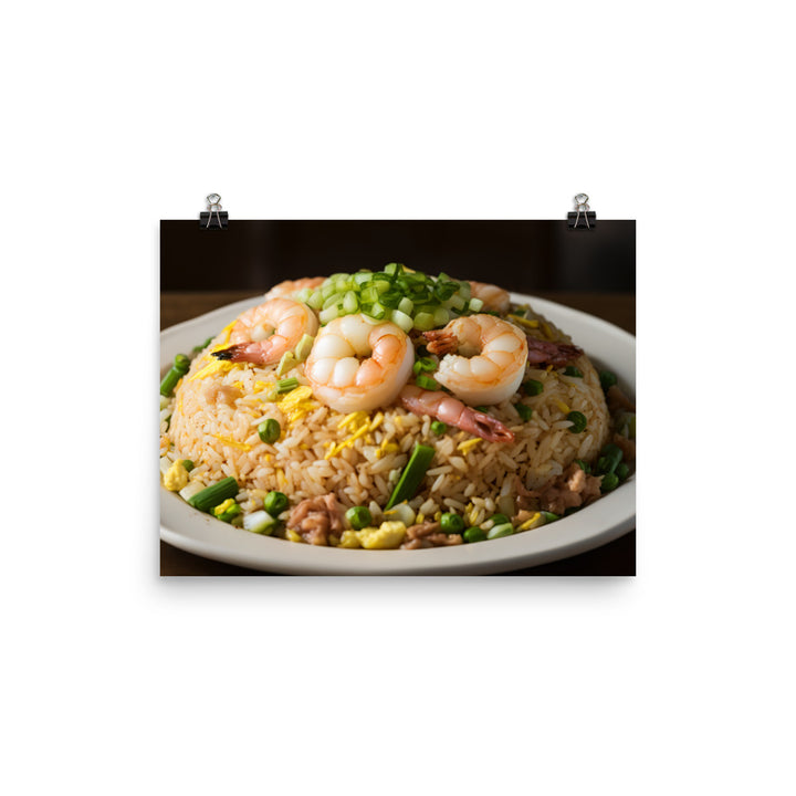 Yangzhou Fried Rice 揚州炒飯 photo paper poster - Posterfy.AI