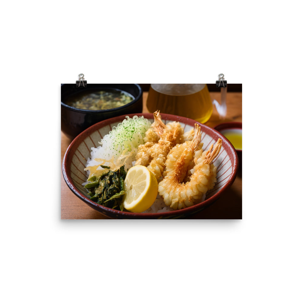 Tempura photo paper poster - Posterfy.AI