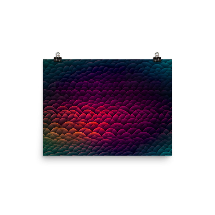 Gradient Pattern photo paper poster - Posterfy.AI