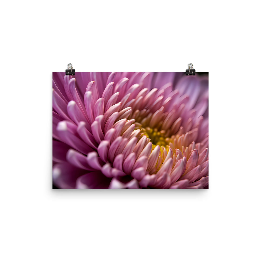 Chrysanthemum Center Stage photo paper poster - Posterfy.AI