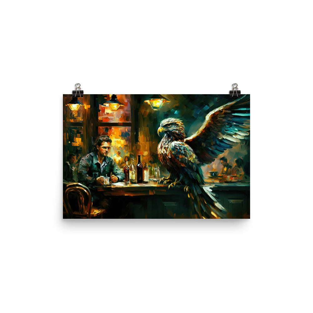 Nighthawks photo paper poster - Posterfy.AI