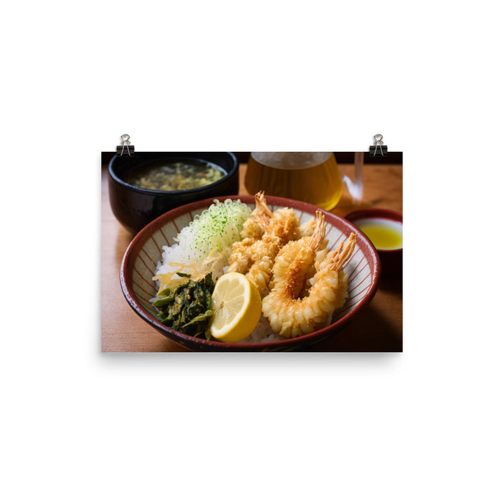 Tempura photo paper poster - Posterfy.AI