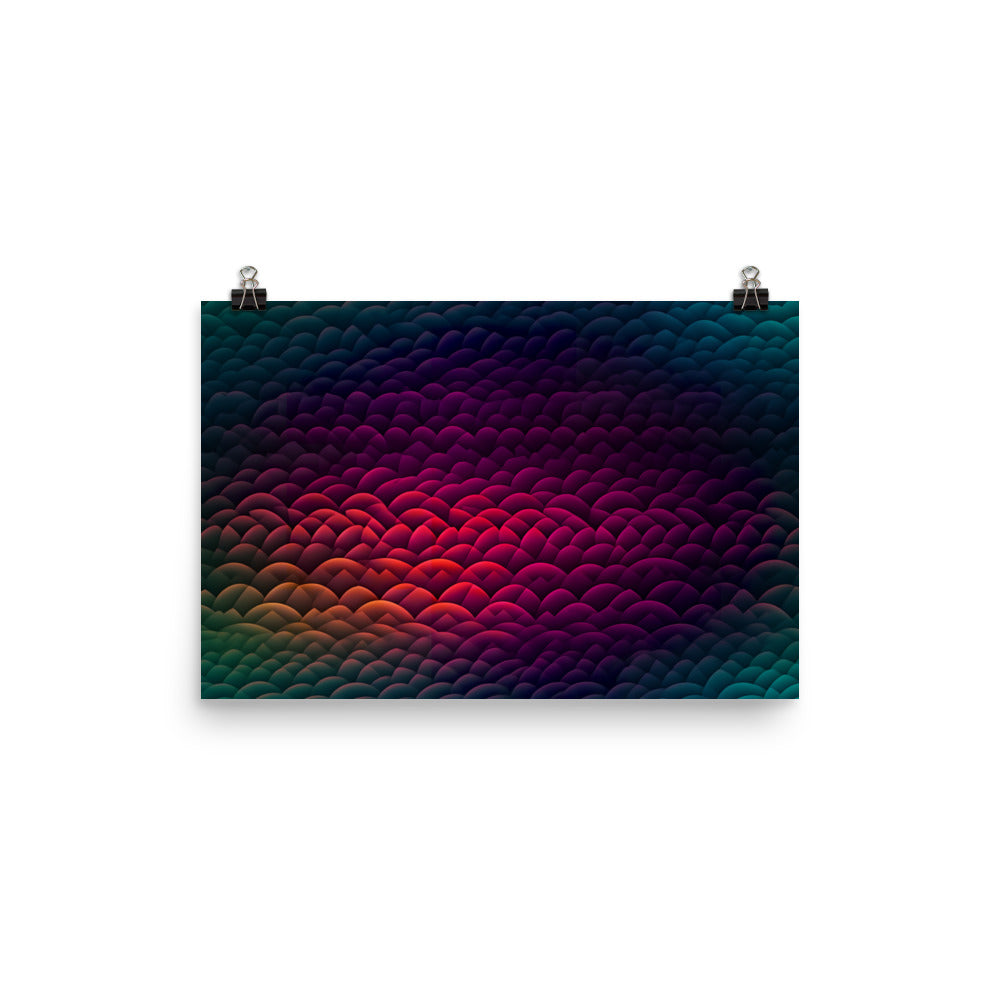 Gradient Pattern photo paper poster - Posterfy.AI