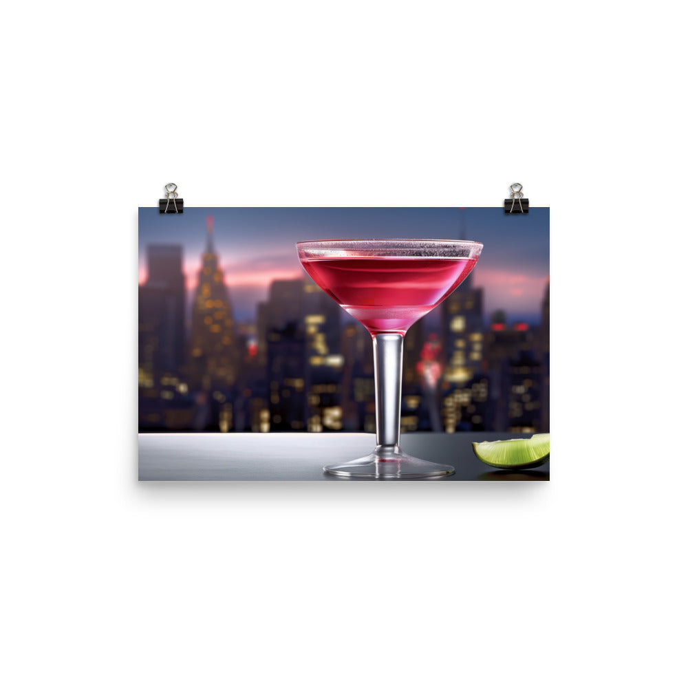 Cosmopolitan Chic photo paper poster - Posterfy.AI