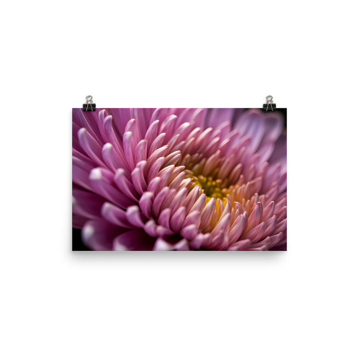 Chrysanthemum Center Stage photo paper poster - Posterfy.AI