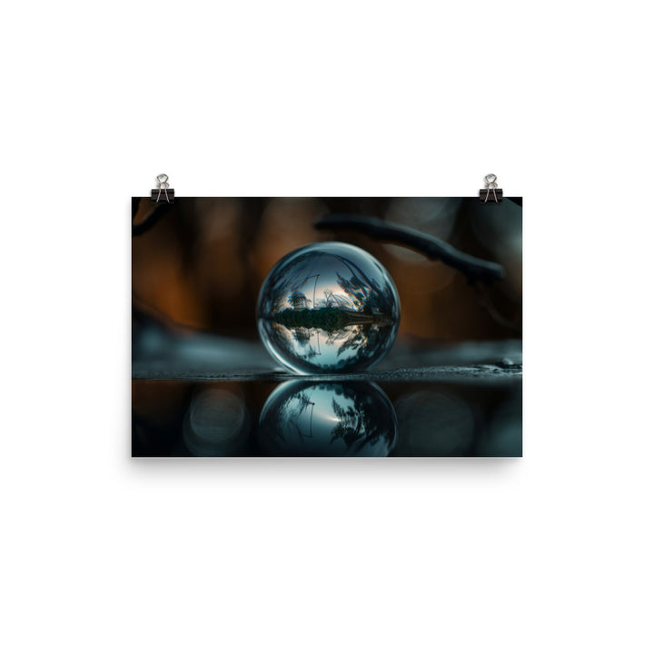 Mystical Reflections photo paper poster - Posterfy.AI