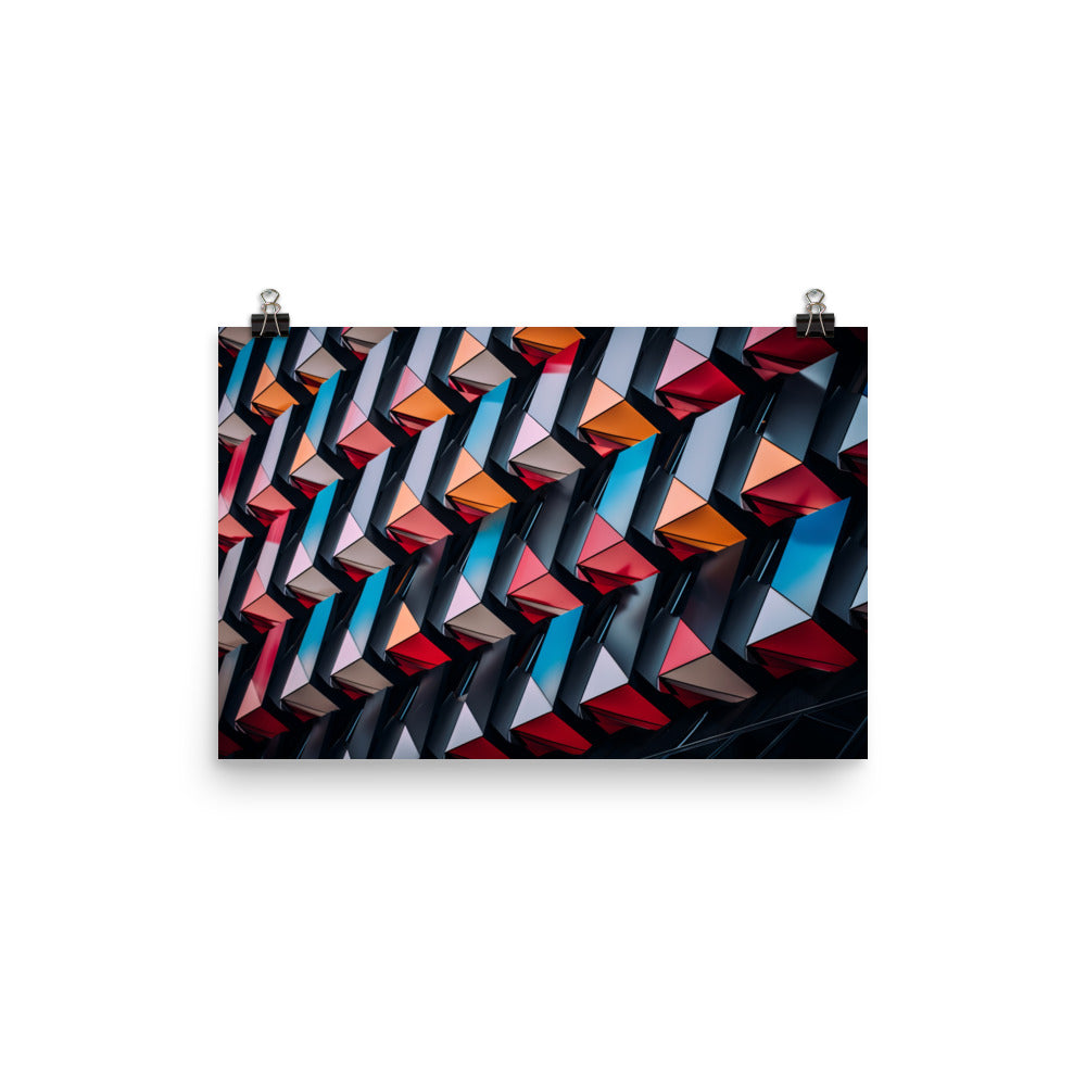 Geometric Abstractions photo paper poster - Posterfy.AI