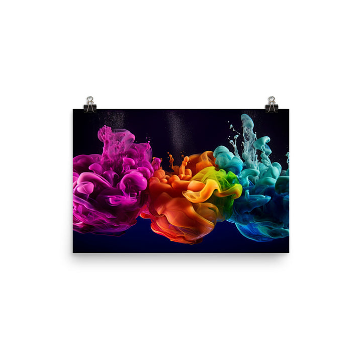 Fluid Dynamics photo paper poster - Posterfy.AI