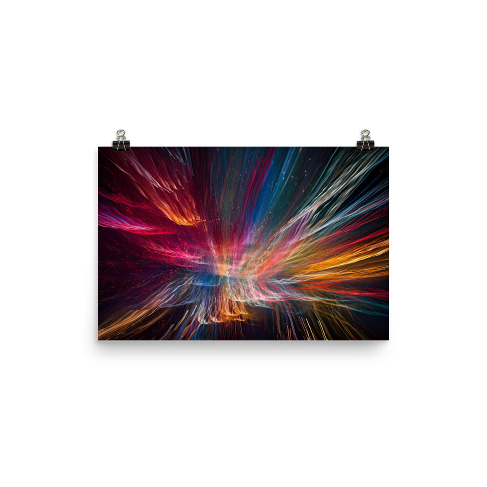 Ethereal Light Show photo paper poster - Posterfy.AI