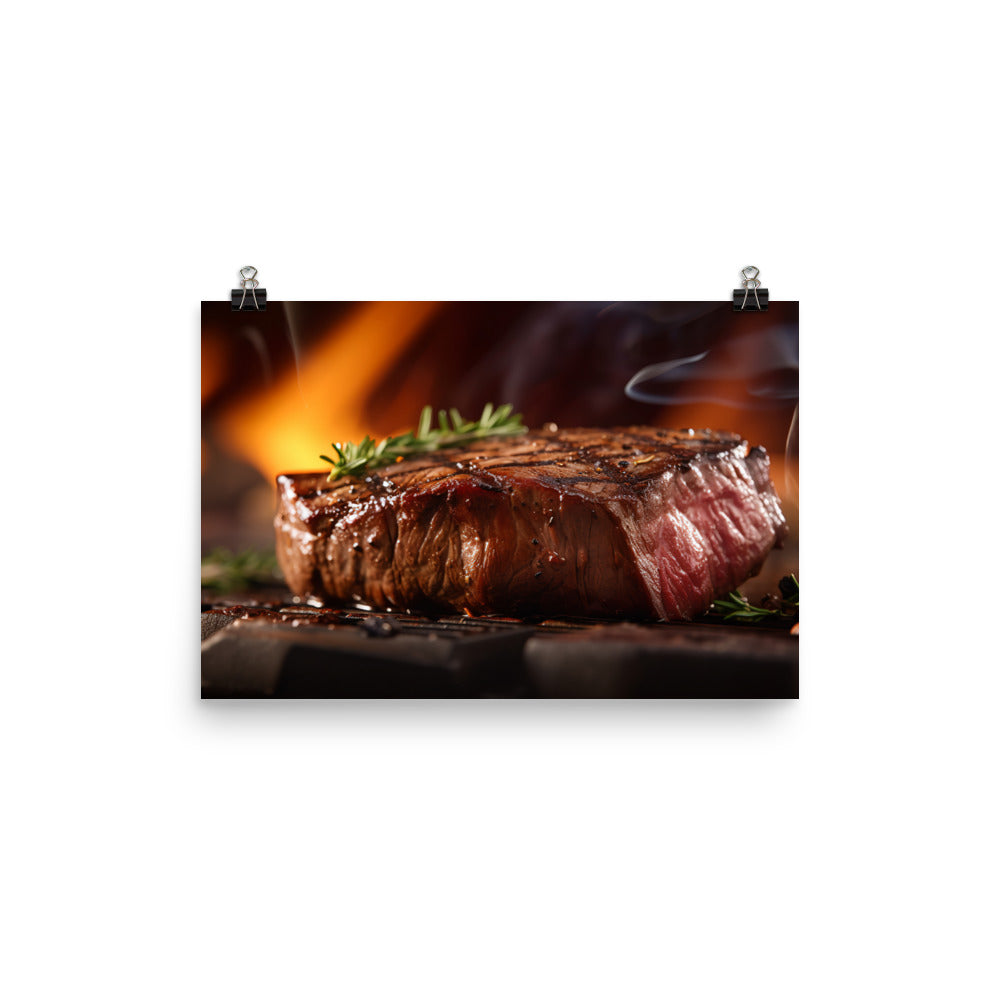 Sizzling Cuts photo paper poster - Posterfy.AI