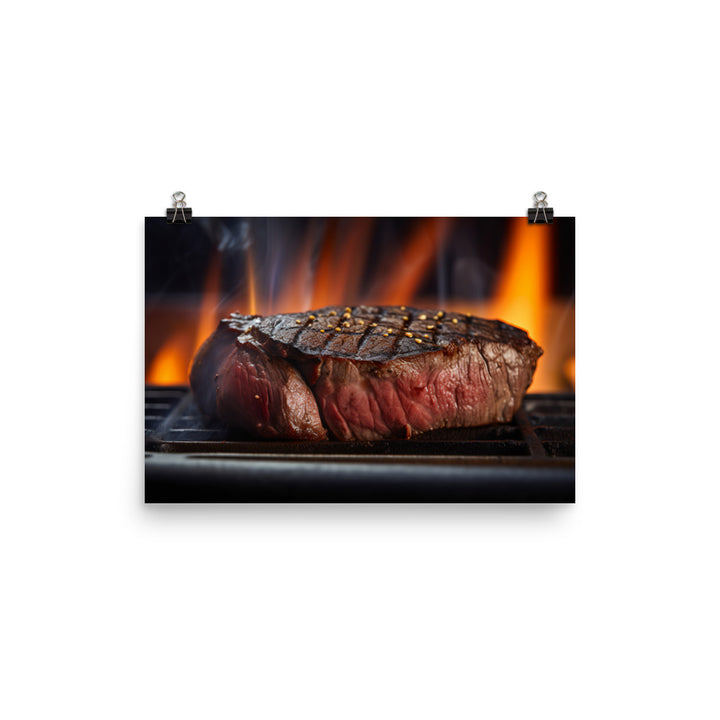 Sizzling Cuts photo paper poster - Posterfy.AI