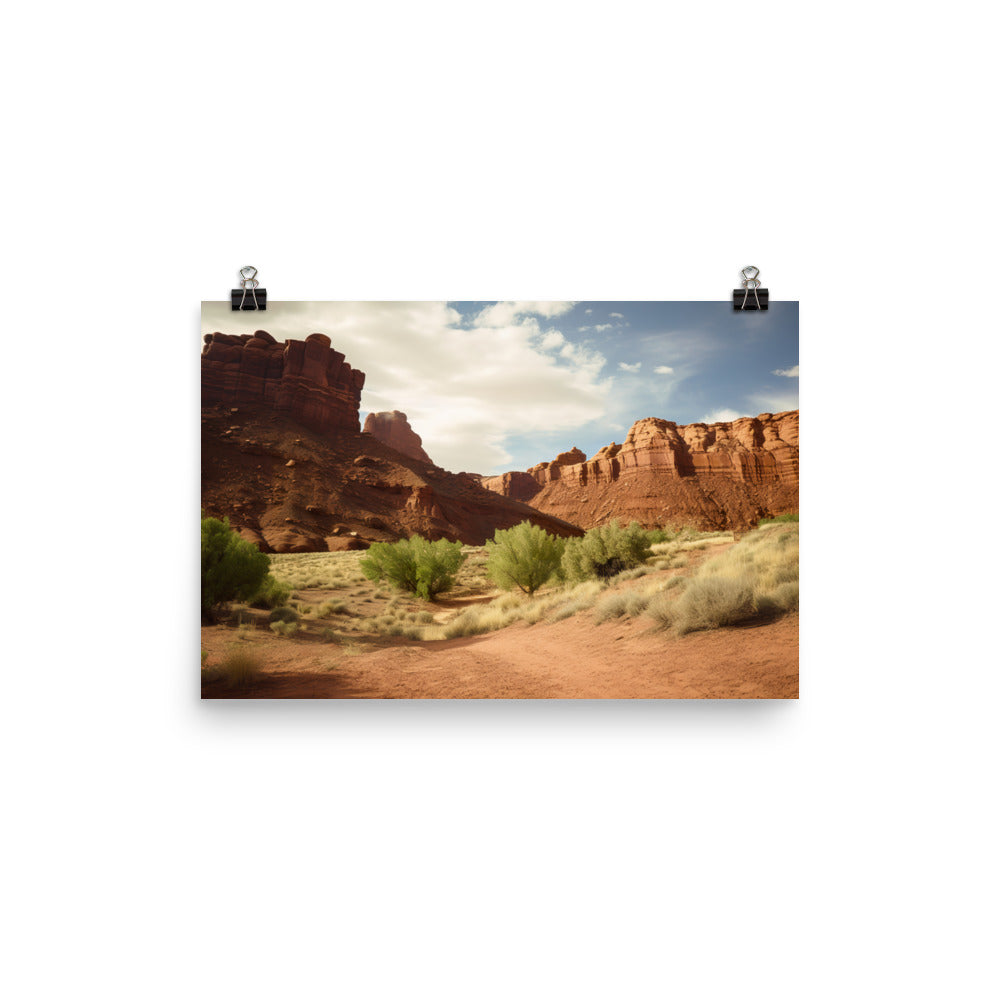 Road Trip Through the American Southwest photo paper poster - Posterfy.AI