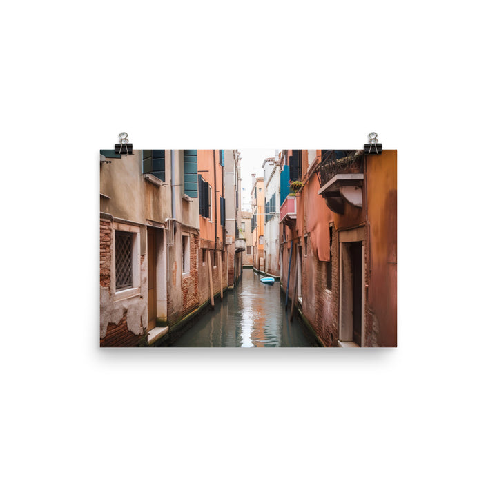 Lost in Venice photo paper poster - Posterfy.AI