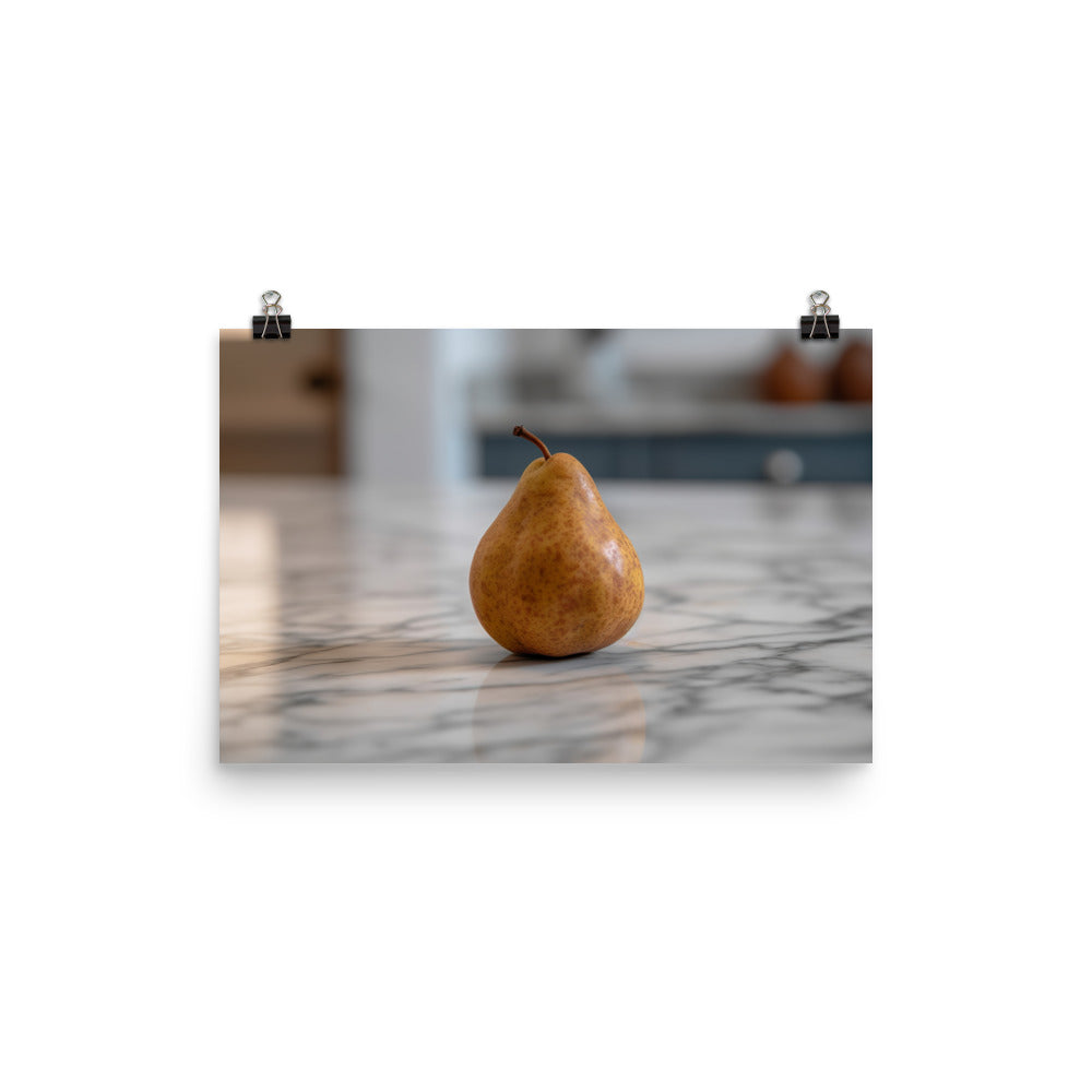 Bosc Pears photo paper poster - Posterfy.AI