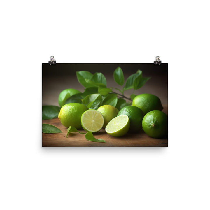 Lime and Mint photo paper poster - Posterfy.AI