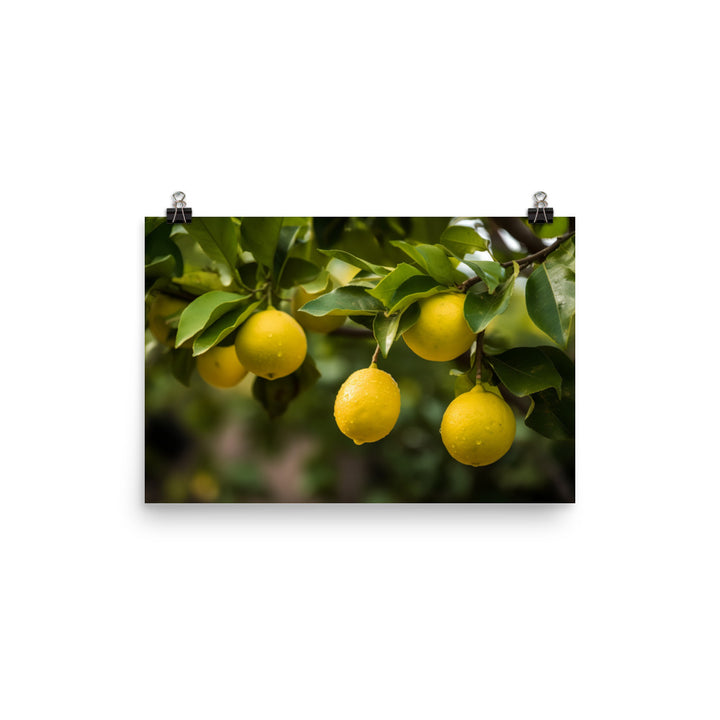 Lemon Tree photo paper poster - Posterfy.AI