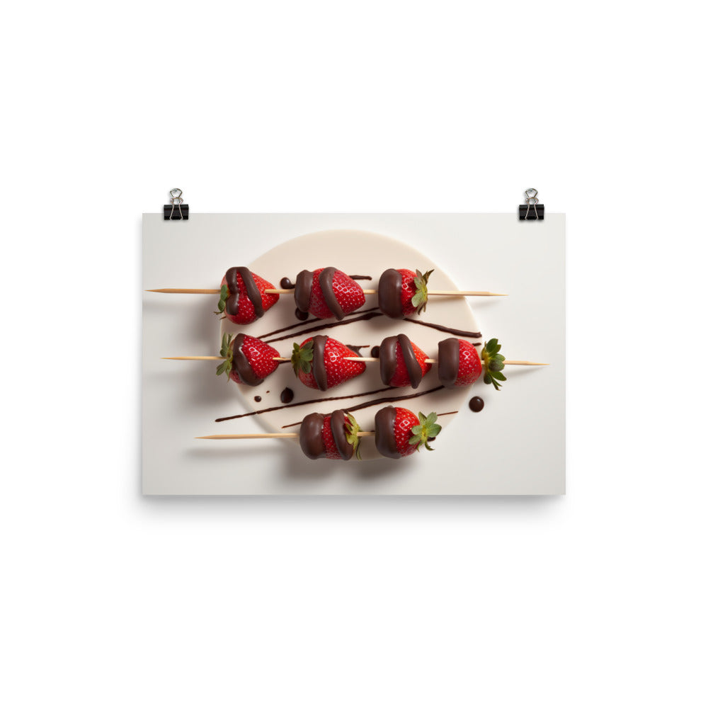 Sweet Summer Snack photo paper poster - Posterfy.AI