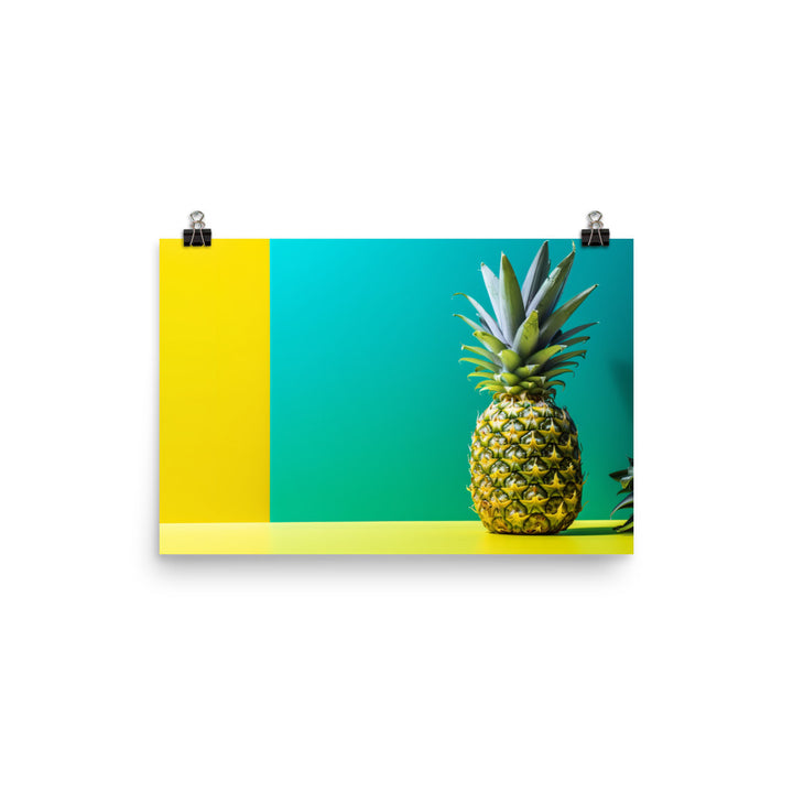 Pineapple photo paper poster - Posterfy.AI