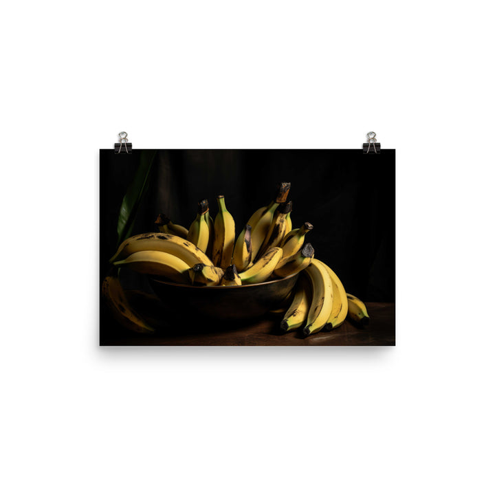 The Art of Banana photography photo paper poster - Posterfy.AI