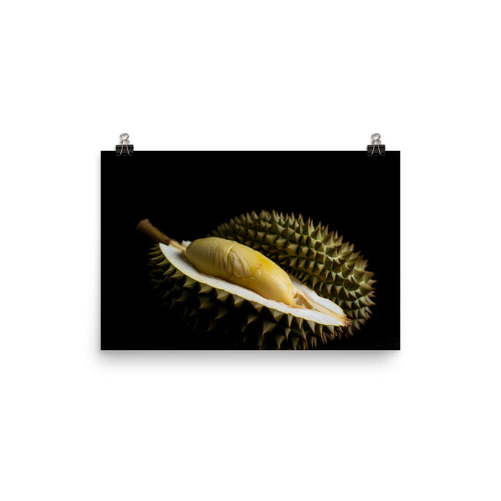 Durian Fruit as a Culinary Delight photo paper poster - Posterfy.AI