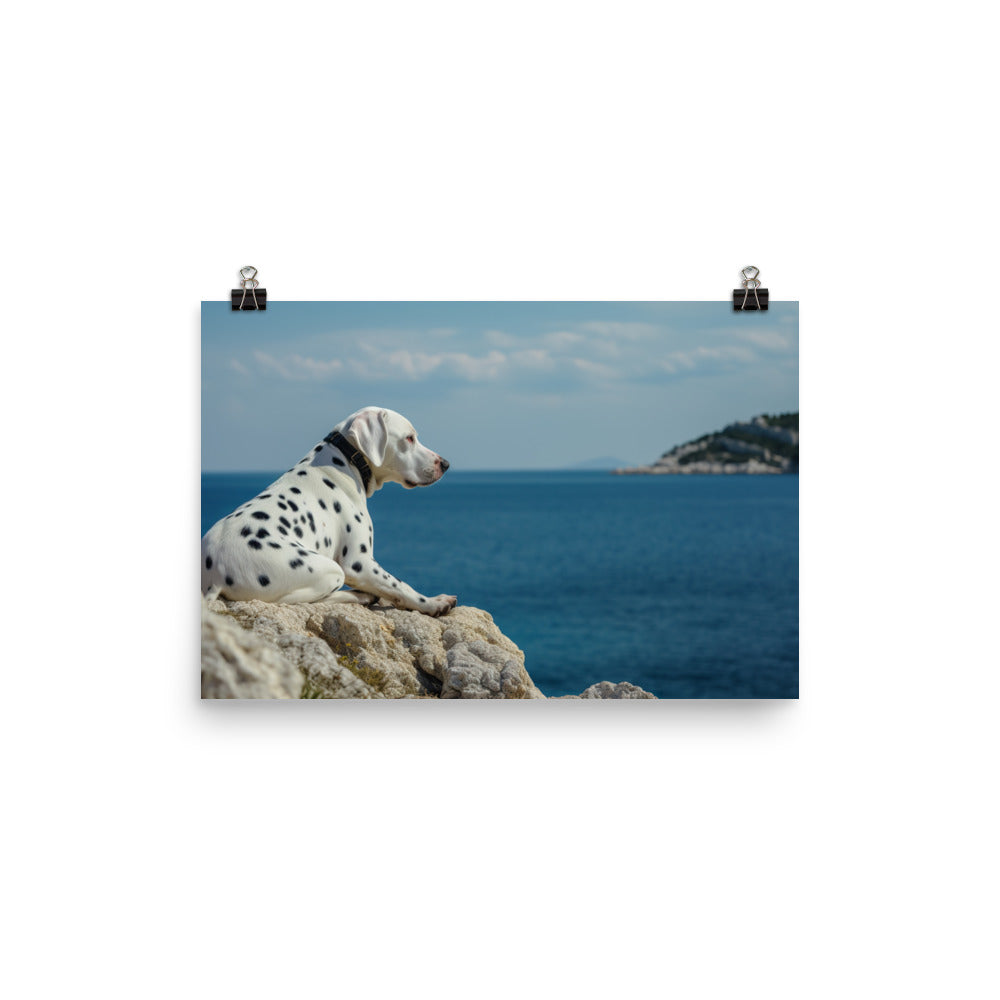 Dalmatian Daydream photo paper poster - Posterfy.AI