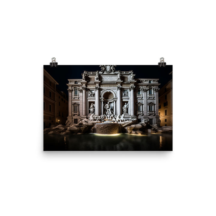 Exploring Romes Renaissance Architecture photo paper poster - Posterfy.AI