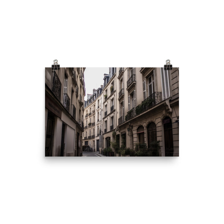 Parisian Charm photo paper poster - Posterfy.AI