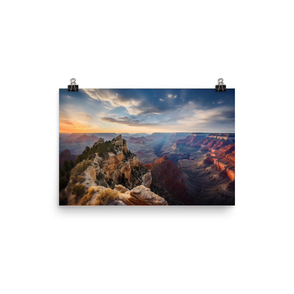 The Grand Canyon photo paper poster - Posterfy.AI