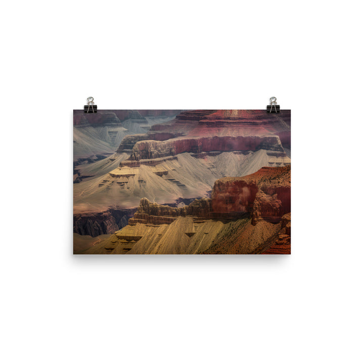 Majestic Grand Canyon photo paper poster - Posterfy.AI