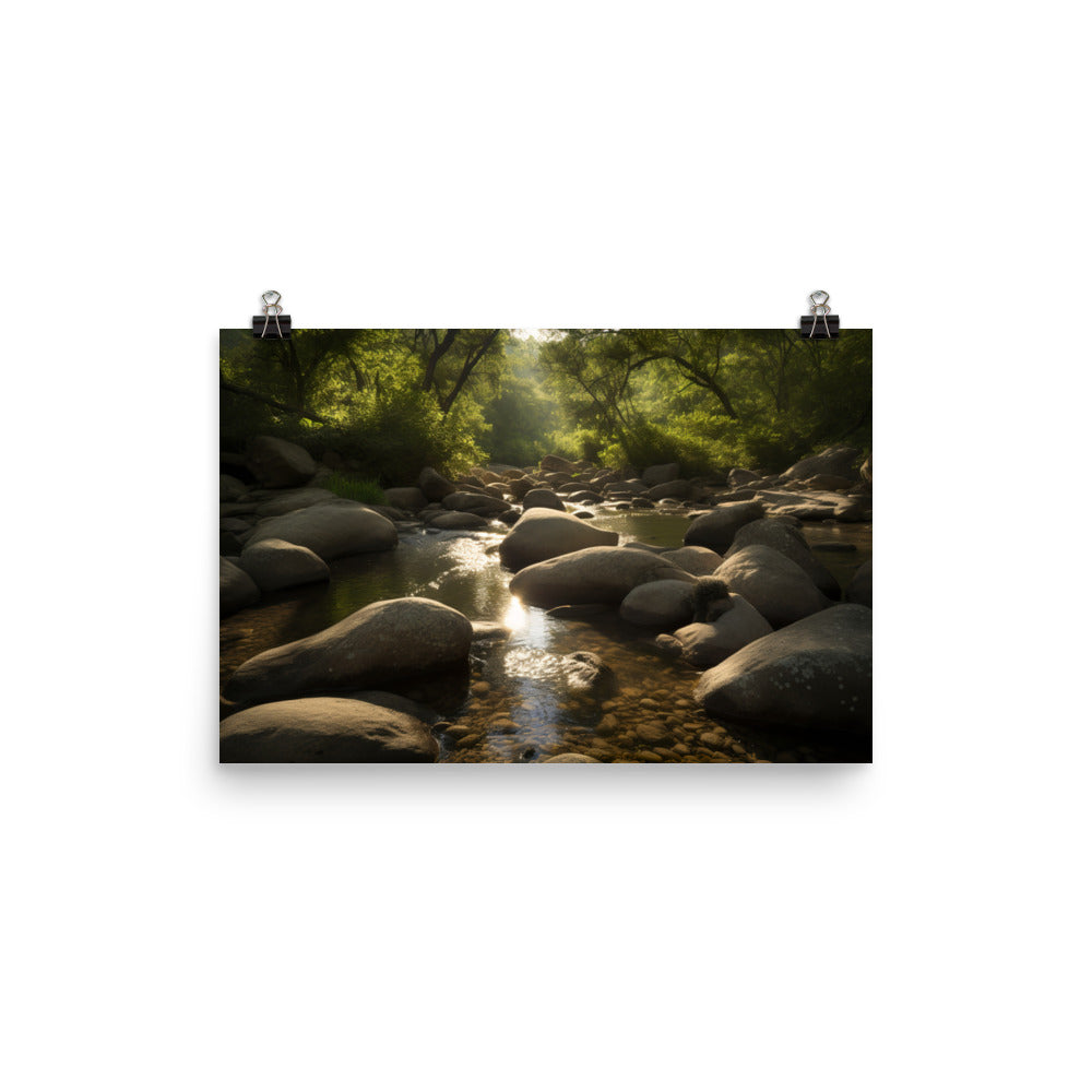 Natures Refreshment photo paper poster - Posterfy.AI