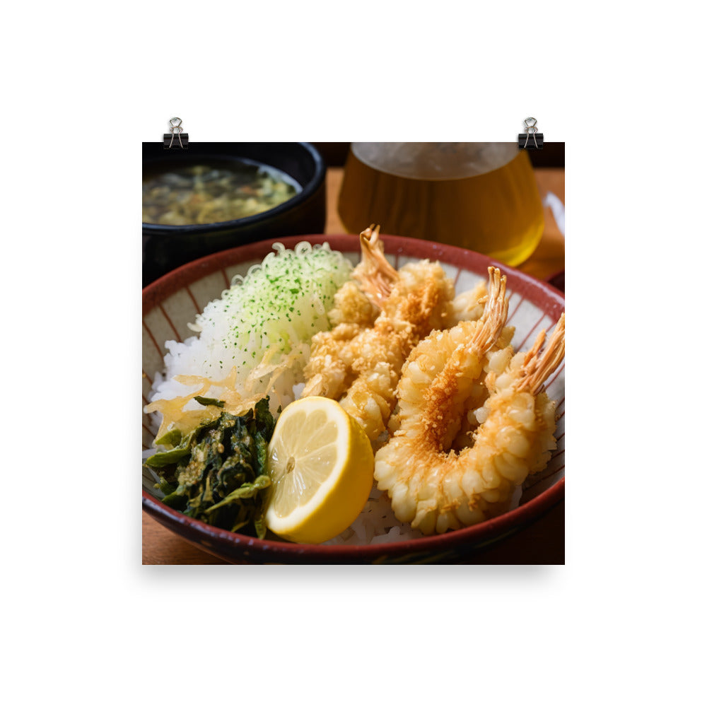 Tempura photo paper poster - Posterfy.AI