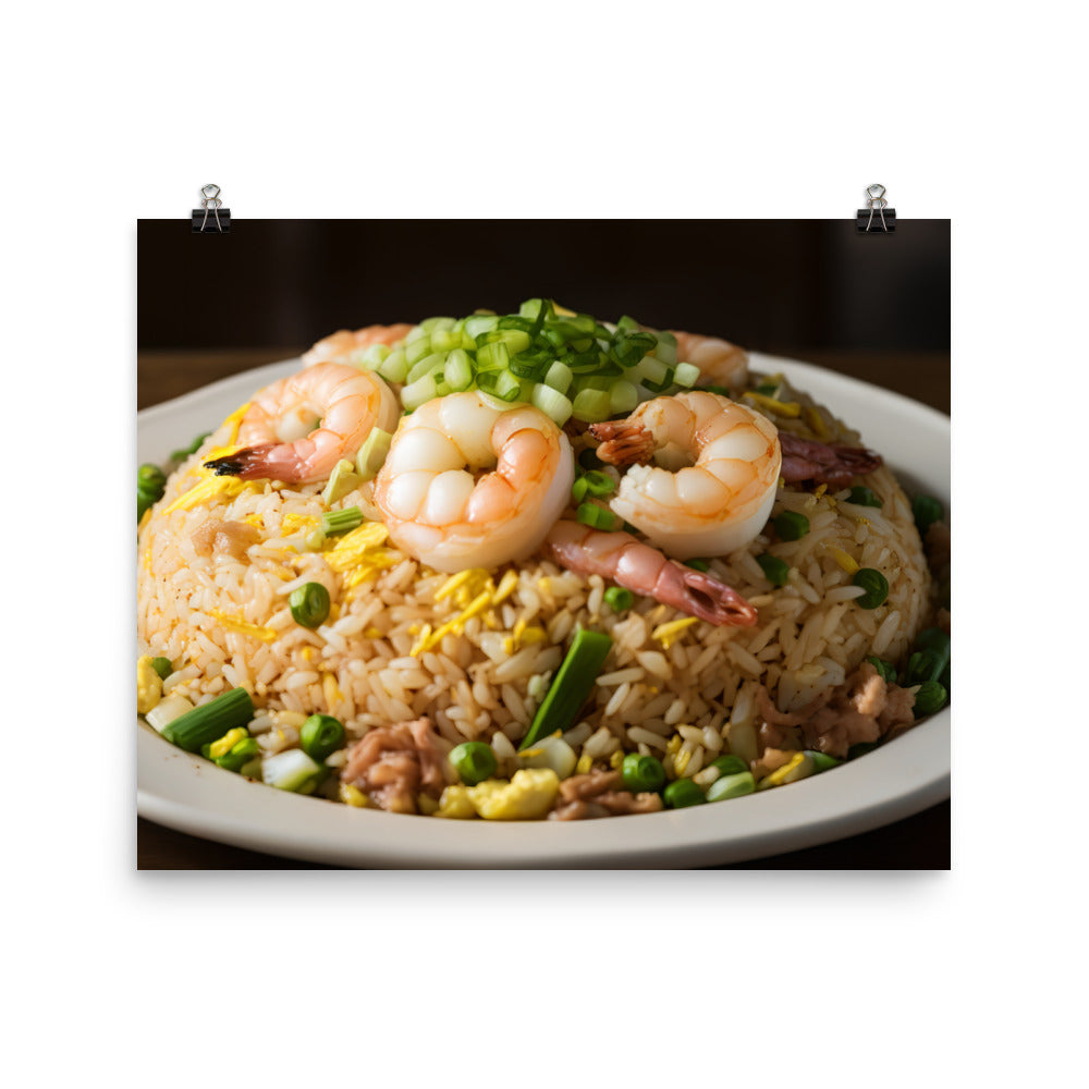 Yangzhou Fried Rice 揚州炒飯 photo paper poster - Posterfy.AI