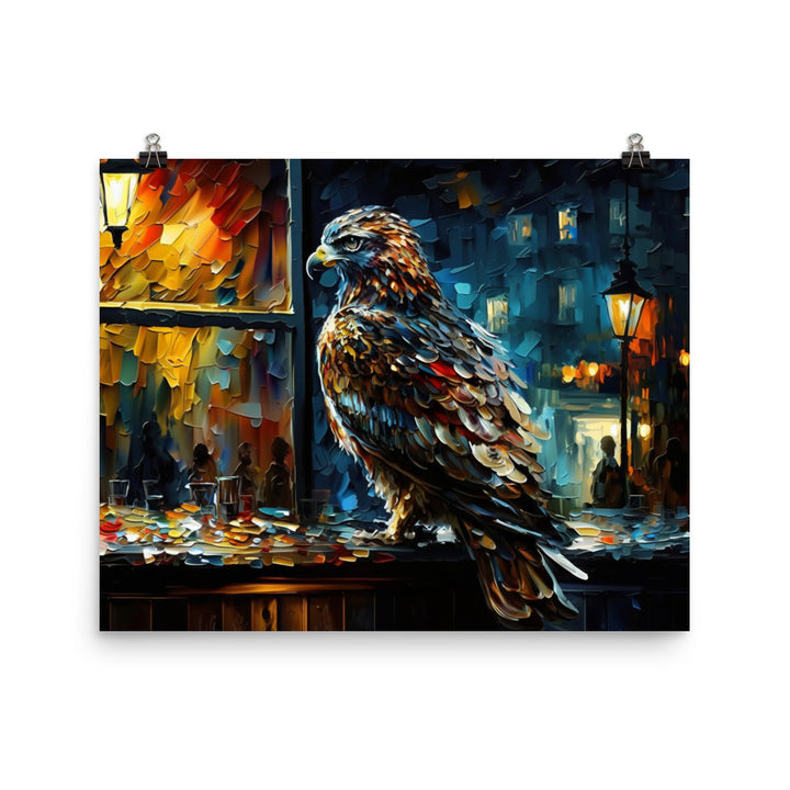 Nighthawks photo paper poster - Posterfy.AI