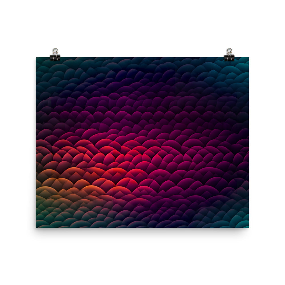 Gradient Pattern photo paper poster - Posterfy.AI