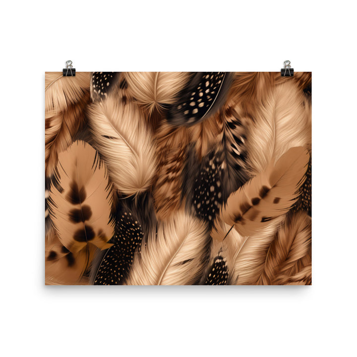 Fur Pattern photo paper poster - Posterfy.AI