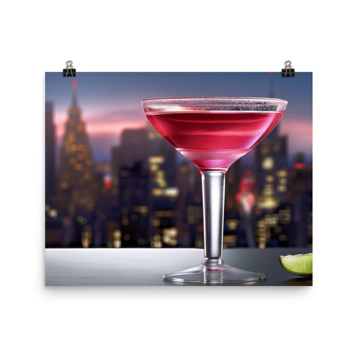 Cosmopolitan Chic photo paper poster - Posterfy.AI