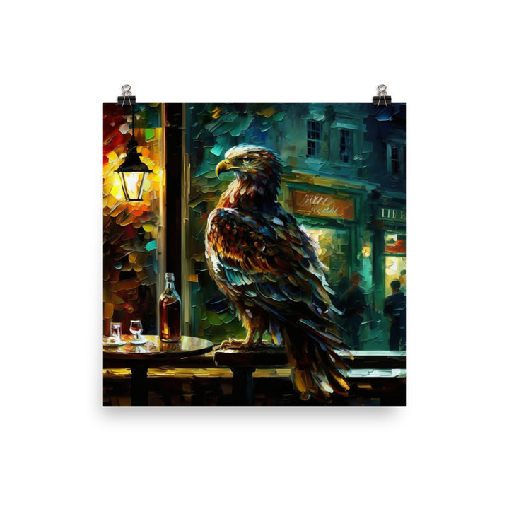 Nighthawks photo paper poster - Posterfy.AI