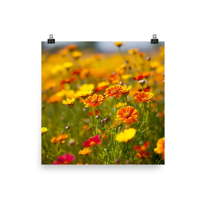 Flower Power photo paper poster - Posterfy.AI