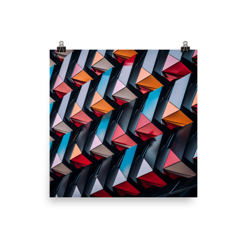 Geometric Abstractions photo paper poster - Posterfy.AI