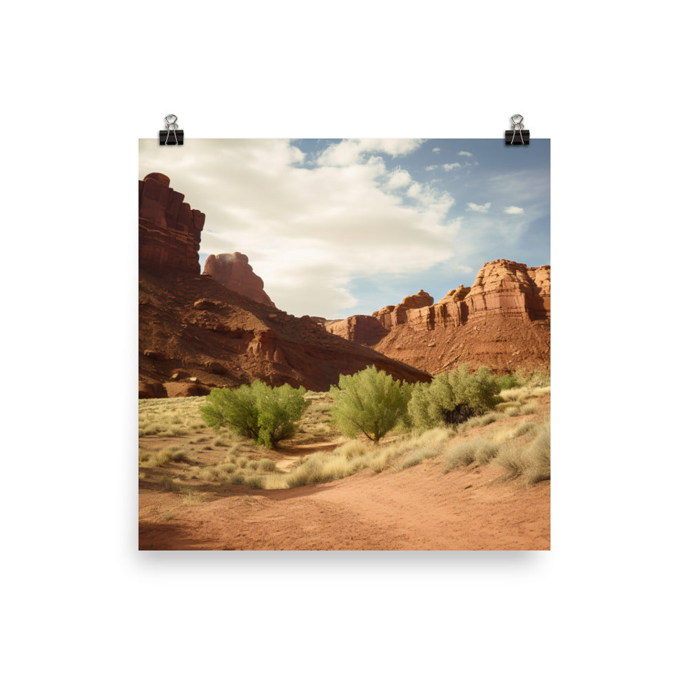 Road Trip Through the American Southwest photo paper poster - Posterfy.AI