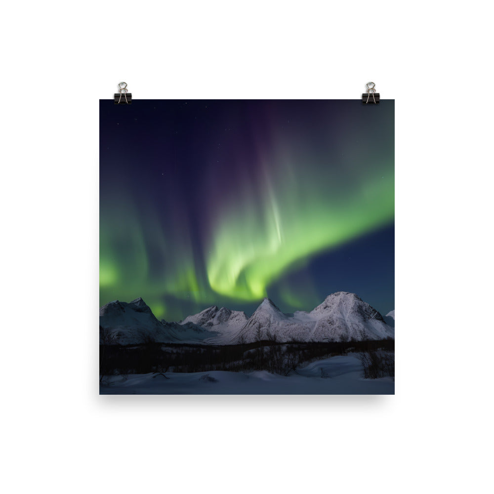 Northern Lights Adventure photo paper poster - Posterfy.AI