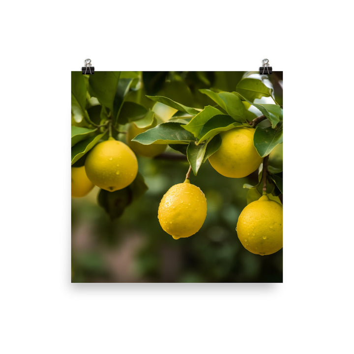 Lemon Tree photo paper poster - Posterfy.AI