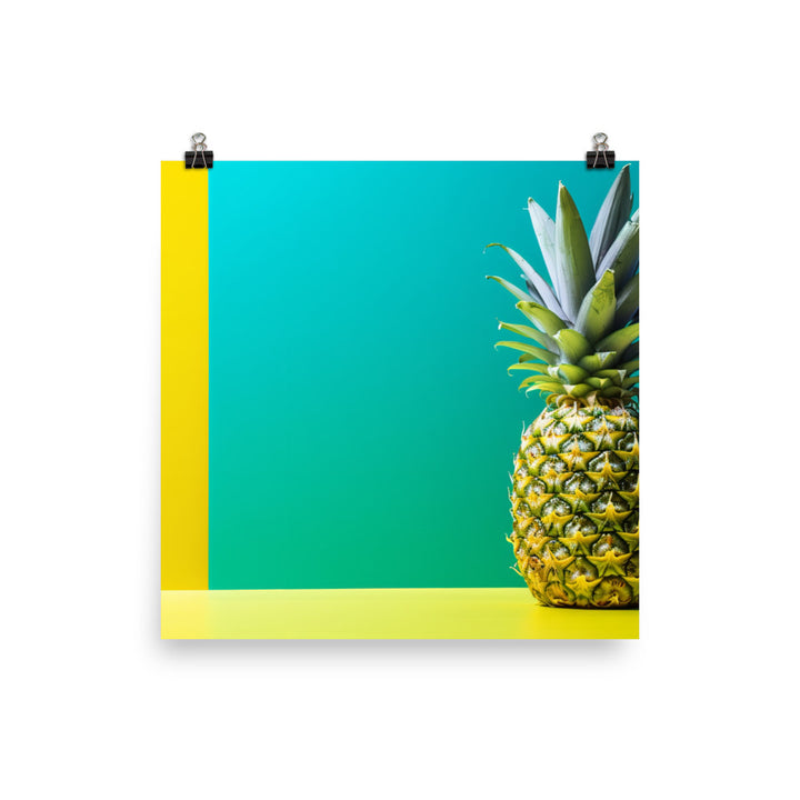 Pineapple photo paper poster - Posterfy.AI